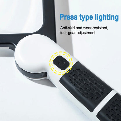 Loupe de poche lumineuse à LED avec zoom 5X