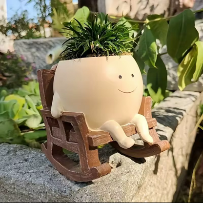 Pebblie™ Rocking Plant Pot