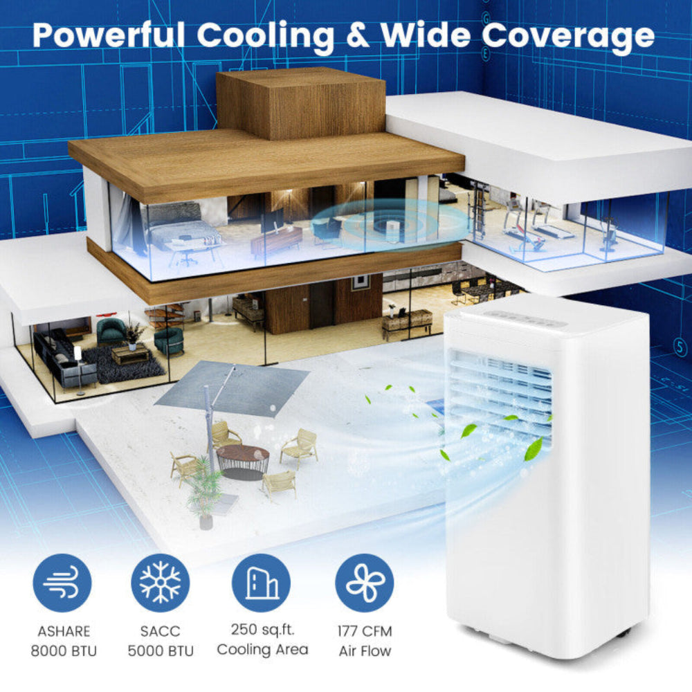 Indoor Cooler | Portable Air Conditioner with Adjustable Airflow | Efficient Cooling Solution for Home and Office