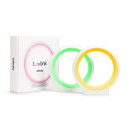 Infinity Lamp | Unique Connection Lamp with Sound Messaging Feature | Thoughtful Gift for Long-Distance Relationships