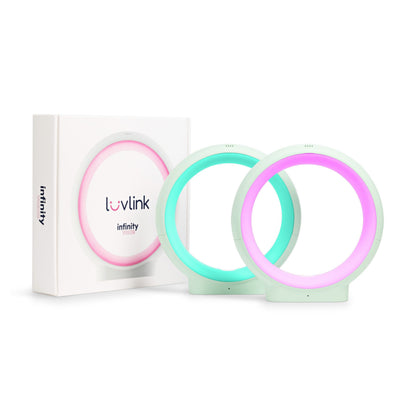 Infinity Lamp | Unique Connection Lamp with Sound Messaging Feature | Thoughtful Gift for Long-Distance Relationships