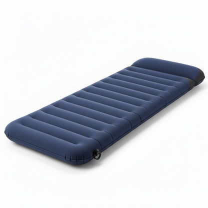 Confort en plein air | Matelas de camping gonflable avec tissu renforcé | Solution de couchage portable pour aventuriers