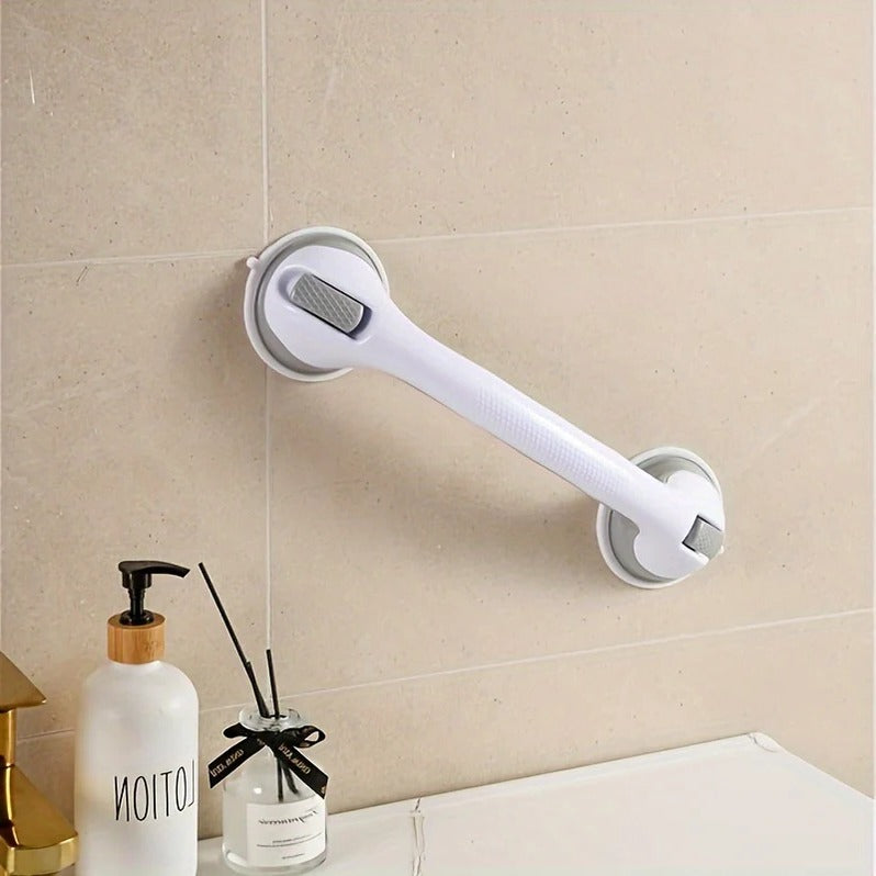 Innovative Bathroom Safety Grab Bar with Suction Cups for Enhanced Stability