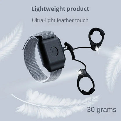 Innovative Hands-Free Ring Flashlight with Rechargeable Battery | Perfect for Camping and Repairs