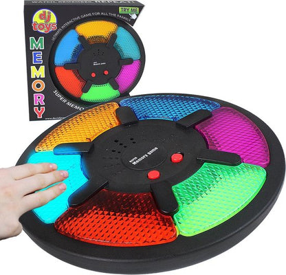 Interactive Memory Game for Kids with Light & Sound Effects | 15 Difficulty Levels for Cognitive Development