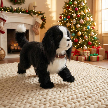 Robot Puppy | Interactive Walking & Barking Electronic Dog Toy with Soft Plush Design