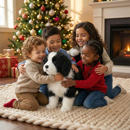 Robot Puppy | Interactive Walking & Barking Electronic Dog Toy with Soft Plush Design