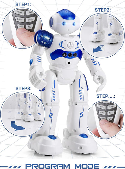 Interactive Robot Toy | Remote Control & Gesture Activation for Fun Learning