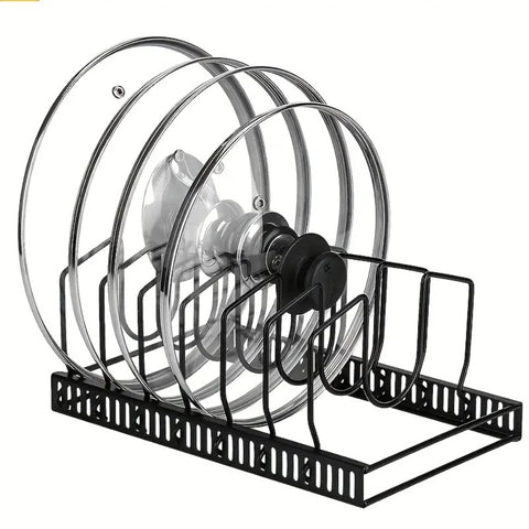 Support de cuisine Ironclad - Porte-ustensiles en fer réglable