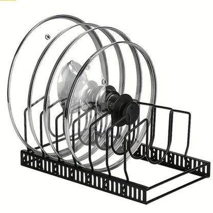 Support de cuisine Ironclad - Porte-ustensiles en fer réglable