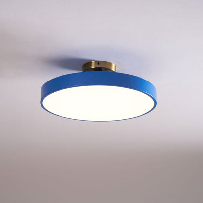 LED Ceiling Light Fixture 12 in Dimmable Round Low Profile for Bedroom Kitchen Office Home Modern Acrylic