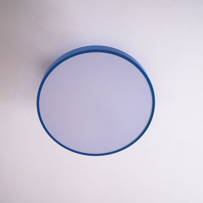 LED Ceiling Light Fixture 12 in Dimmable Round Low Profile for Bedroom Kitchen Office Home Modern Acrylic