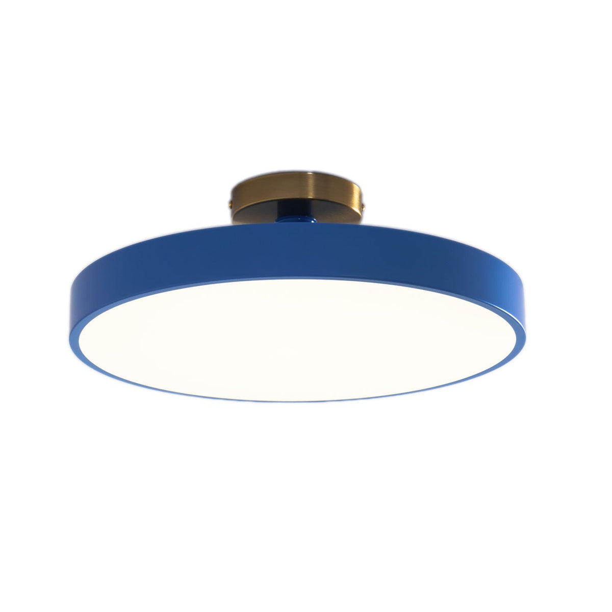 LED Ceiling Light Fixture 12 in Dimmable Round Low Profile for Bedroom Kitchen Office Home Modern Acrylic