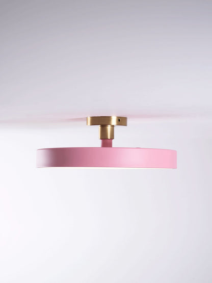 LED Ceiling Light Fixture 12 in Dimmable Round Low Profile for Bedroom Kitchen Office Home Modern Acrylic