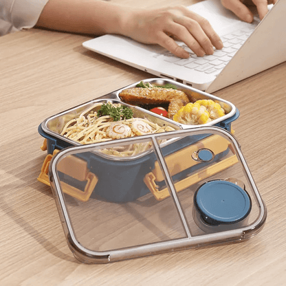 Thermal Food Jar Steel Construction Spill-Resistant Meal Prep Container Office Lunch School Commuting Portable Hot Food Storage Reusable Sta