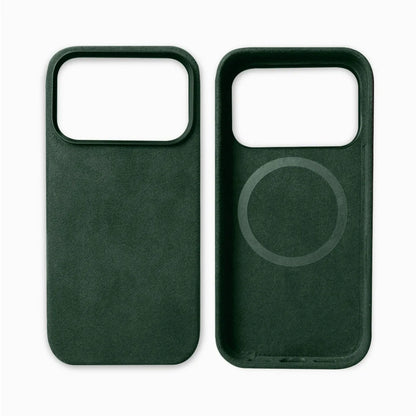Premium Suede-Feel iPhone Case with Shock Absorption for 13-17 Series – Soft-Touch Protective Cover