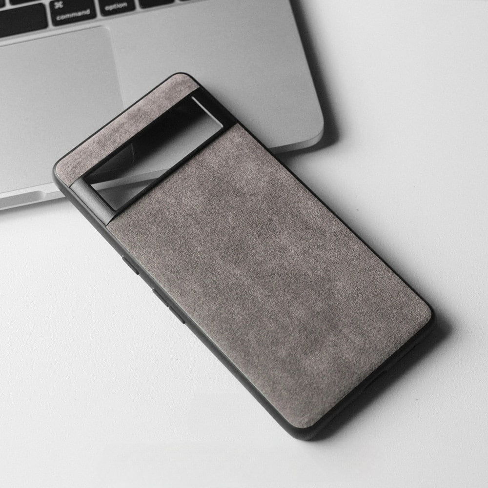 Google Pixel Protective Case Premium Microfiber Suede-Like Texture Shock Absorbing Raised Edge Camera Screen Protection Anti-Fingerprint