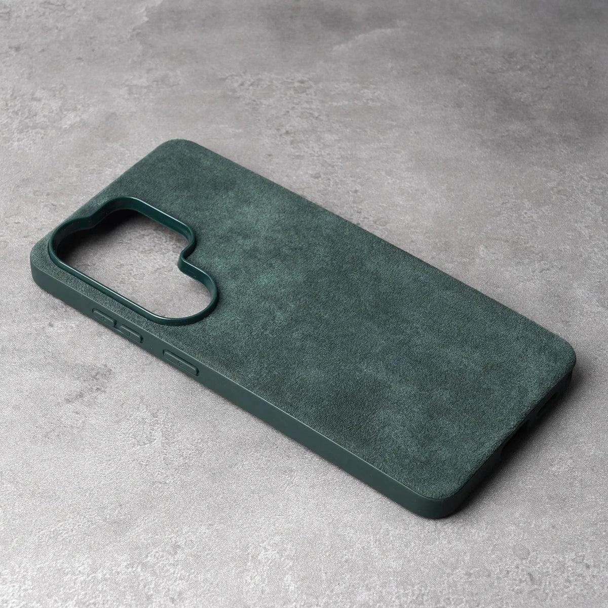 Samsung Galaxy Phone Case Luxe Suede-Alternative Material Slim Fit Protective Cover for S21 S22 S23 S24 S25 S26 Note 20