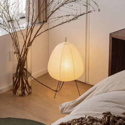Japandi Floor Lamp – Modern Minimalist Design, Living Room Lighting