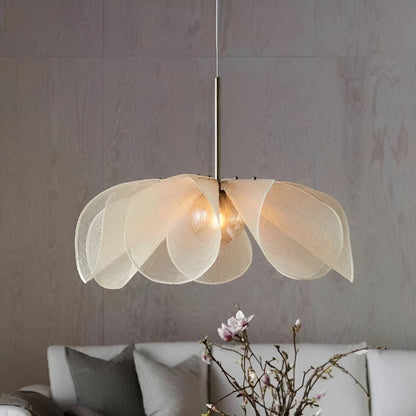 Floral Pendant Lamp – Adjustable Lighting, Elegant Design