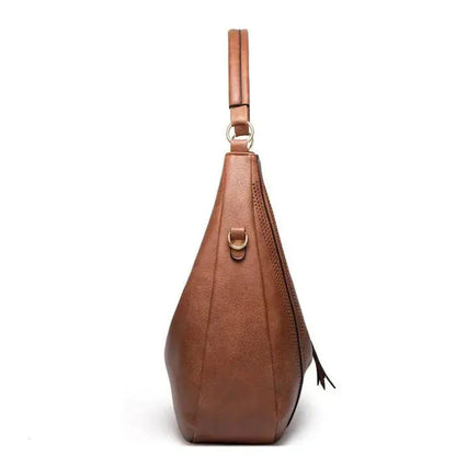 Jean | Vegan Leather Hobo Bag with Adjustable Strap | Stylish & Eco-Friendly Accessory