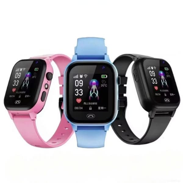Kids GPS Smartwatch with Real-Time Location Tracking & Video Calling | Digital Watch for Children with SOS Button & Activity Monitor