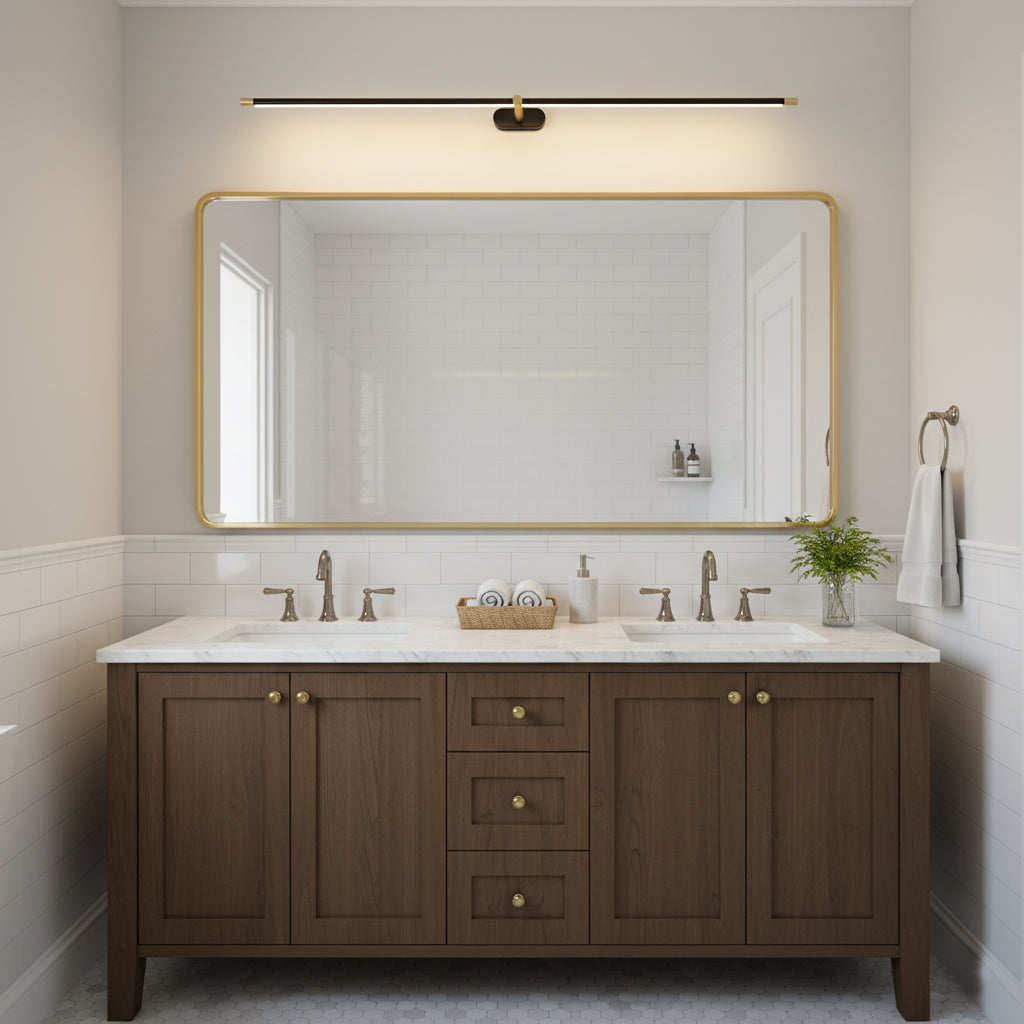 Rechargeable LED Picture Light 27 Inch Battery Operated Art Display Fixture Wireless Remote Dimmable Accent Sconce for Bedroom Hallway Galle