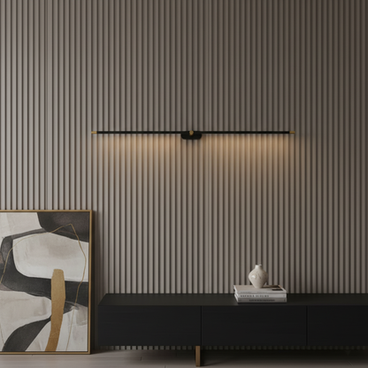Metal Picture Light with Integrated LED 27-Inch to 50-Inch Artwork Accent Fixture Warm Glow for Gallery Walls & Hallways Modern Slim Profile