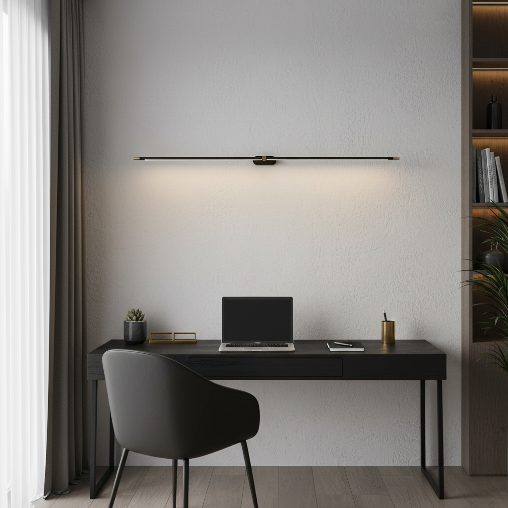 Rechargeable LED Picture Light 27 Inch Battery Operated Art Display Fixture Wireless Remote Dimmable Accent Sconce for Bedroom Hallway Galle