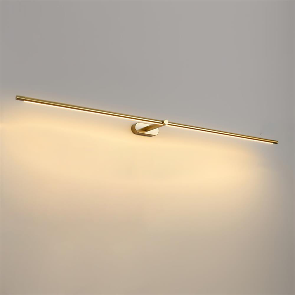 Metal Picture Light with Integrated LED 27-Inch to 50-Inch Artwork Accent Fixture Warm Glow for Gallery Walls & Hallways Modern Slim Profile