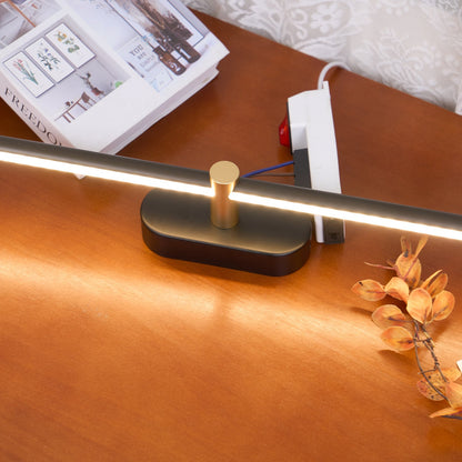 Metal Picture Light with Integrated LED 27-Inch to 50-Inch Artwork Accent Fixture Warm Glow for Gallery Walls & Hallways Modern Slim Profile