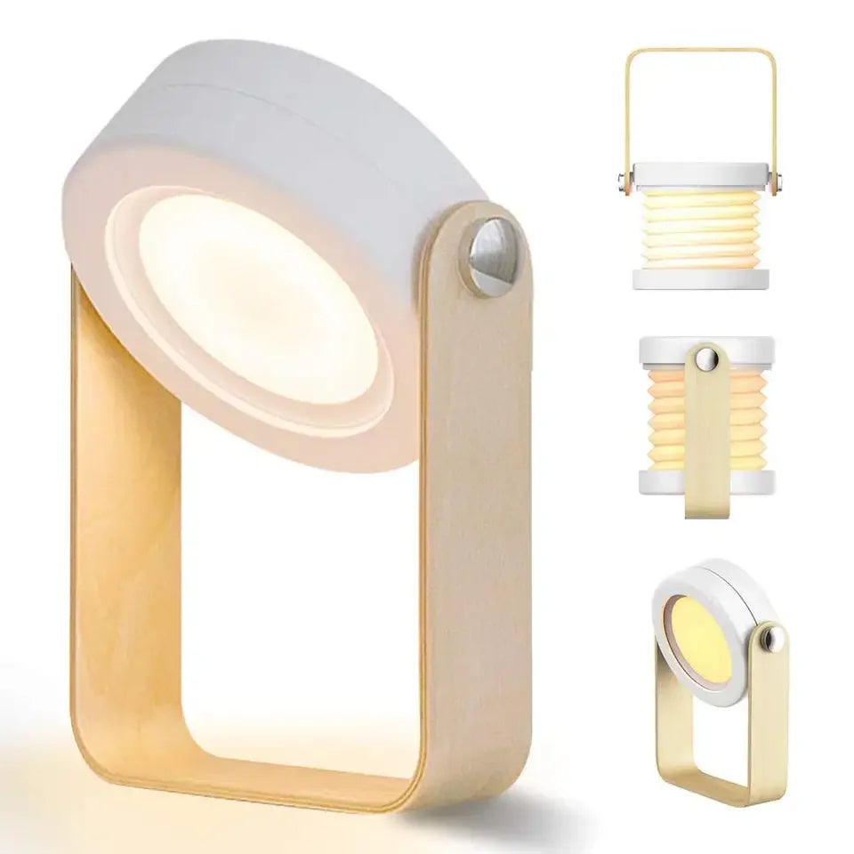 Lanterne rechargeable sans fil avec fonctionnalité 4-en-1 | Solution d'éclairage polyvalente pour toutes les occasions