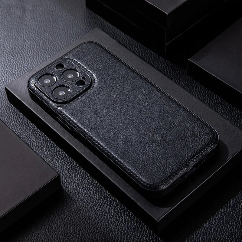 Kendra Leather iPhone Case | Shockproof, Durable Protection