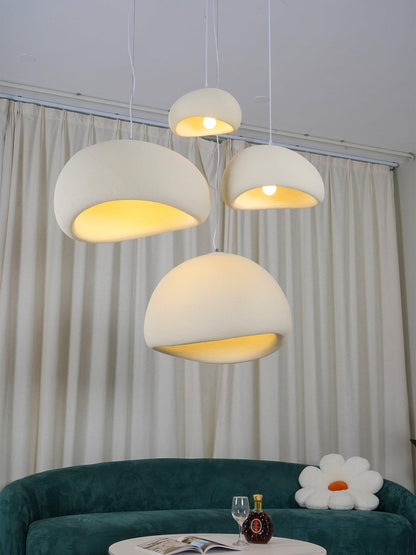 Cloud Pendant Lamp Dimmable LED Overhead Fixture Dining Room Bedroom Living Room Nursery Den Soft Glow Suspended Lighting E26 Bulb Base 12-4