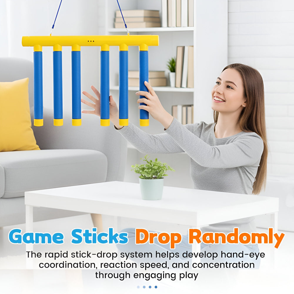 Jeu interactif pour enfants | Entraîneur de réflexes à vitesse réglable | Activité familiale amusante pour développer la coordination