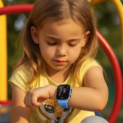 Kids Smartwatch | 4G GPS Tracker with Waterproof Design & Camera | Real-Time Location Updates for Active Play