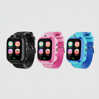 Montre connectée pour enfants | Podomètre interactif avec jeux et lecteur de musique | Outil d'apprentissage ludique pour une activité physique