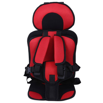 Portable Travel Booster Seat with 5-Point Harness for Toddlers & Kids | Breathable Mesh Cushion | Adjustable Safety Straps for Car & Home