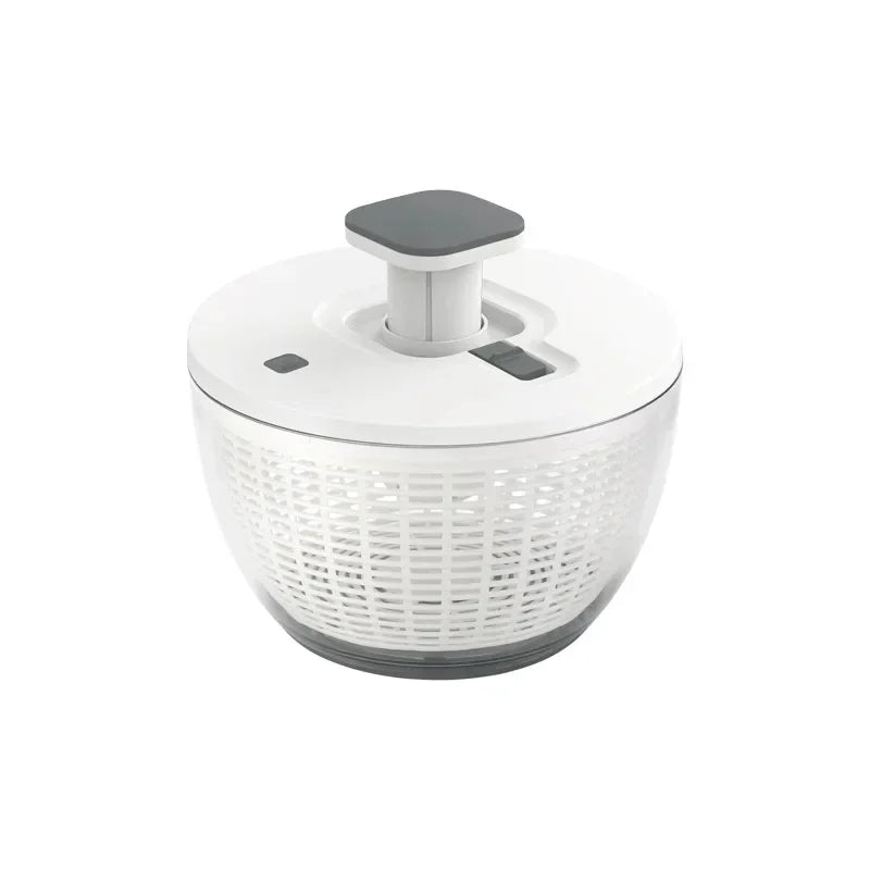 Kitchen Essentials | Compact One-Hand Spin Salad Spinner with Easy Drying Mechanism | Space-Saving Design for Fresh Salads