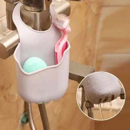 SINKLIVA – Hanging Sink Storage Basket for Kitchen Organization