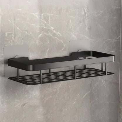 Self-Adhesive Bathroom Shelf | No Drilling & Stainless Steel