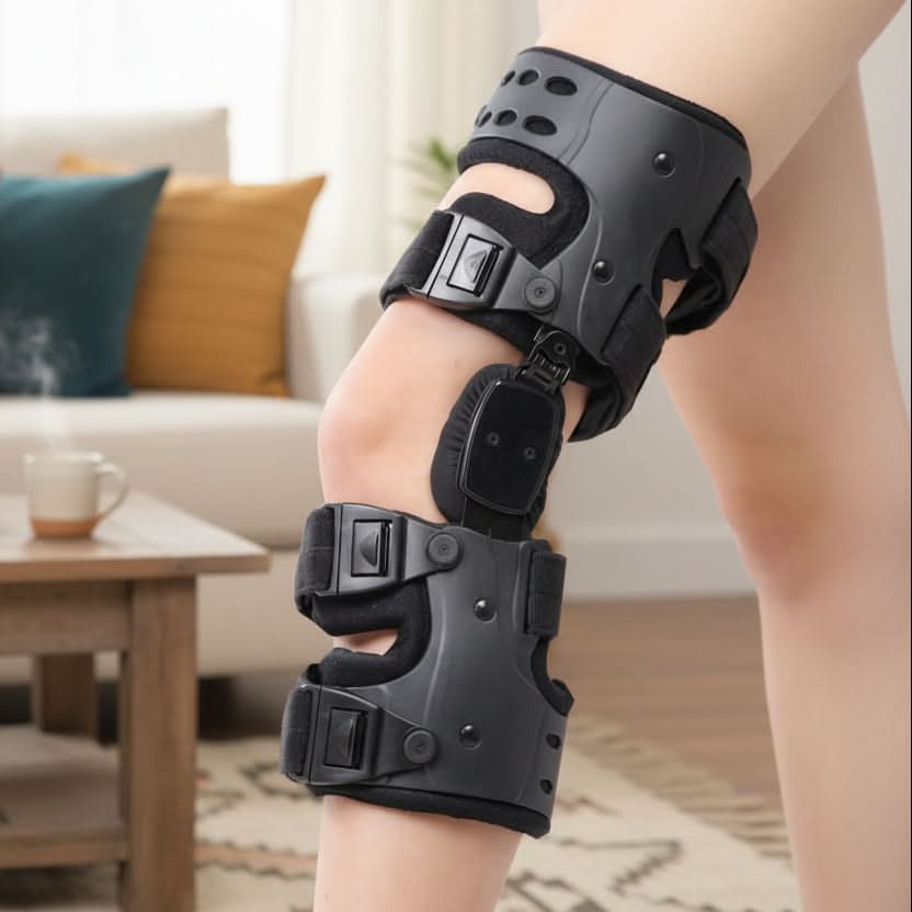 KNEEFLEX – Adjustable Knee Support Brace Compression Stabilizer Sleeve