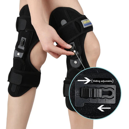 Knee Support | Adjustable Stabilizing Knee Brace with Reinforced Stabilizers | Optimal Compression for Pain Relief