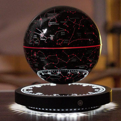Magnetic Levitation Floating Globe Night Light with 360° Rotation Star Map Sphere for Bedroom Office Living Room Desk Decor