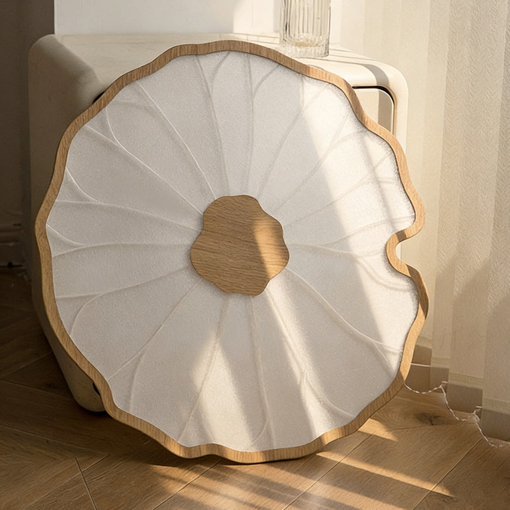Plafonnier LED encastré à motif de feuilles organiques, acrylique, largeur de 30 à 135 cm, luminaire extra-plat pour chambre, salon, couloir, éclairage d'ambiance moderne
