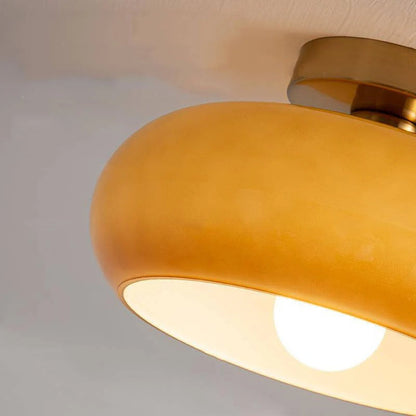 Hanging Dome Fixture 11-Inch Tinted Glass Hardwired Ceiling Drop Light for Kitchens Over Islands Bedrooms Breakfast Nooks Industrial Farmhou