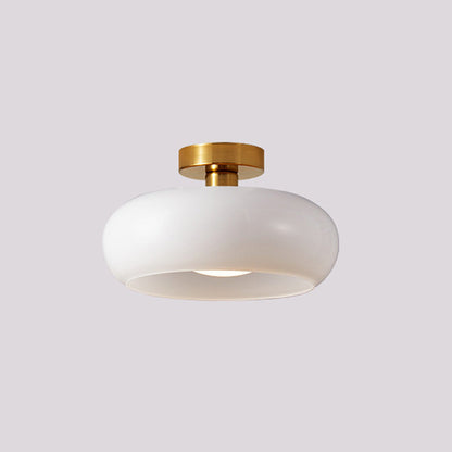 Hanging Dome Fixture 11-Inch Tinted Glass Hardwired Ceiling Drop Light for Kitchens Over Islands Bedrooms Breakfast Nooks Industrial Farmhou