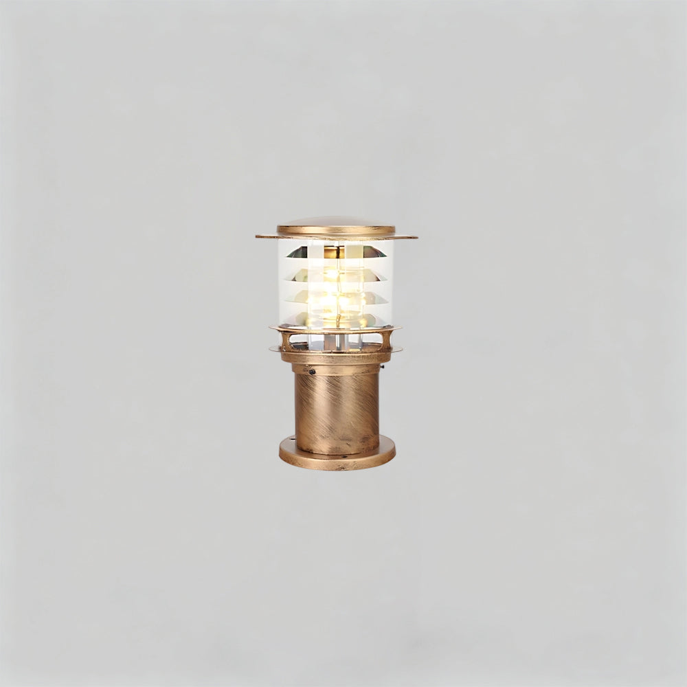 Borne d'éclairage extérieur résistante aux intempéries, poteau en aluminium de 15 cm pour allées, jardins et patios, lampe sur pied étanche IP65, culot E26