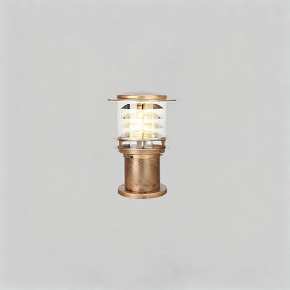 Borne d'éclairage extérieur résistante aux intempéries, poteau en aluminium de 15 cm pour allées, jardins et patios, lampe sur pied étanche IP65, culot E26