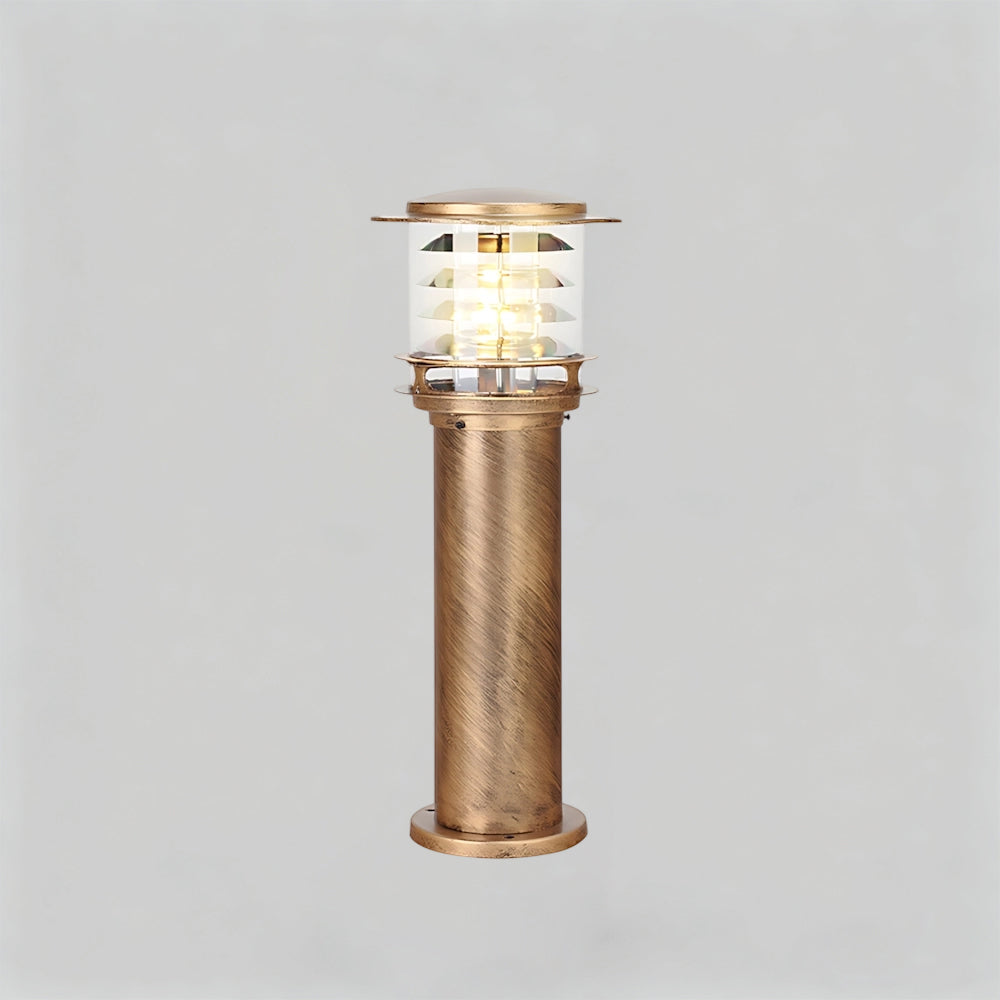 Borne d'éclairage extérieur résistante aux intempéries, poteau en aluminium de 15 cm pour allées, jardins et patios, lampe sur pied étanche IP65, culot E26